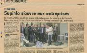 Participation  la rencontre du Club Affaires avec SUPINFO troyes